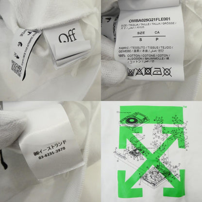 OFF-WHITE | OFF-WHITE SOUND ENGINEERING Sweatshirt OMBA025G21FLE001 White Size: S