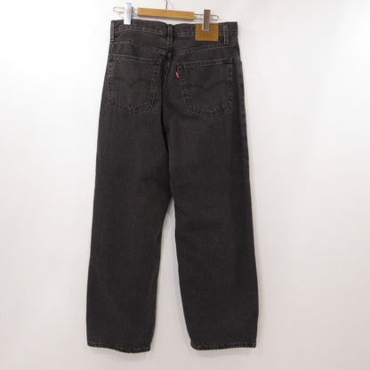 【中古】Levi's | リーバイス BAGGY DAD BLACK STONE WASH デニムパンツ A3494-0014 ブラック サイズ：27