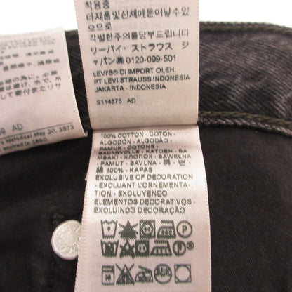 【中古】Levi's | リーバイス BAGGY DAD BLACK STONE WASH デニムパンツ A3494-0014 ブラック サイズ：27