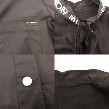 【中古】 Ribbon stretch long shirts 長袖シャツ 2024A/W ブラック サイズ：S