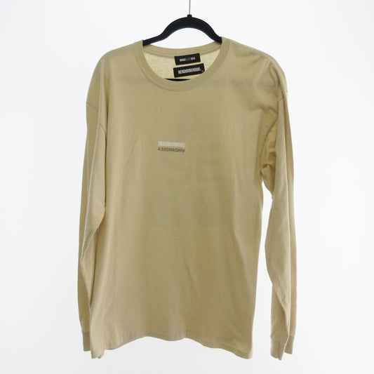 【中古】NEIGHBORHOOD | ネイバーフッド NHWDS-1/ C-TEE 長袖Ｔシャツ 211ELWSN-LTM01S ベージュ サイズ：L