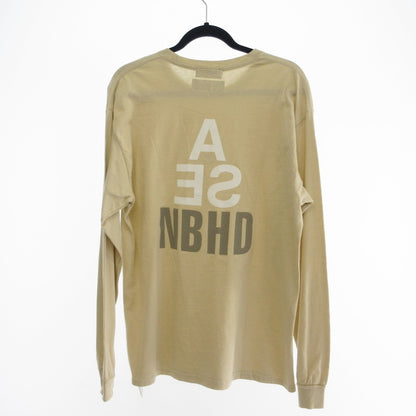 【中古】NEIGHBORHOOD | ネイバーフッド NHWDS-1/ C-TEE 長袖Ｔシャツ 211ELWSN-LTM01S ベージュ サイズ：L