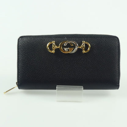 【中古】GUCCI | グッチ ズゥミ 長財布 570661 ブラック