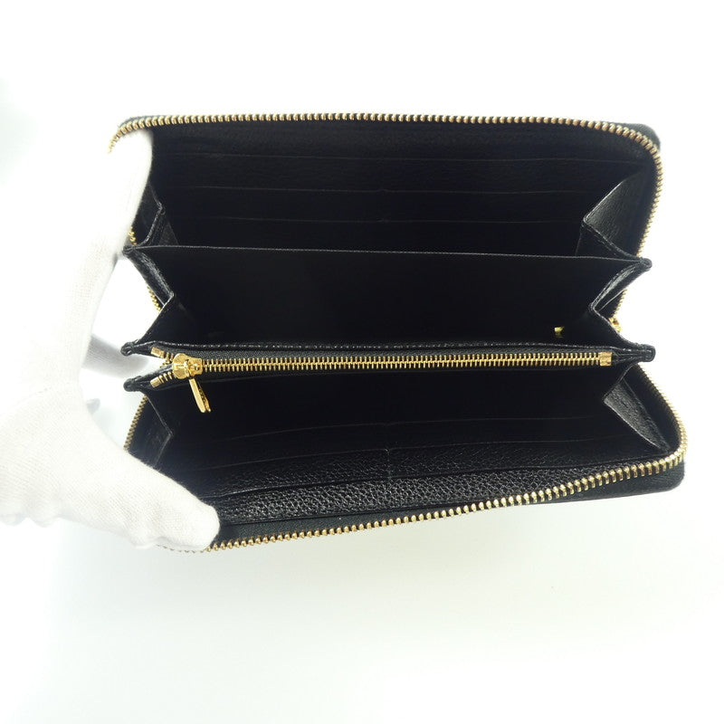 【中古】GUCCI | グッチ ズゥミ 長財布 570661 ブラック