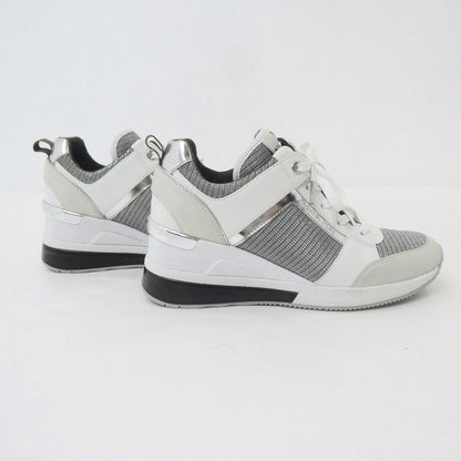 【中古】Michael Kors | マイケルコース GEORGIE TRAINER EXTREME スニーカー HJ19L US6.5(約24.5cm) ホワイト