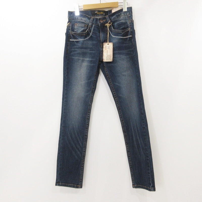 【中古】 デニムパンツ CDP580 ブルー