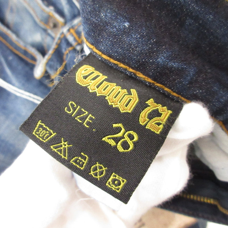 【中古】 デニムパンツ CDP580 ブルー