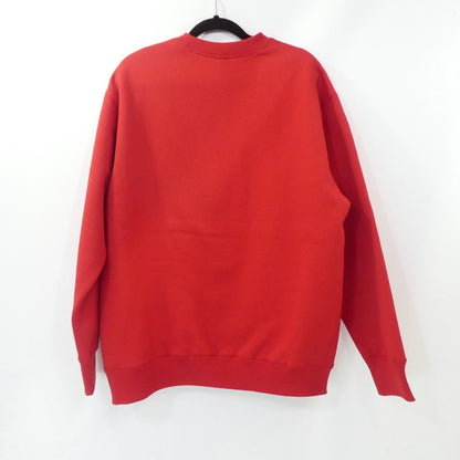 【中古】THE NORTH FACE | ザ・ノースフェイス Small Logo Heather SWEAT CREW スウェット NT62337 レッド サイズ：M