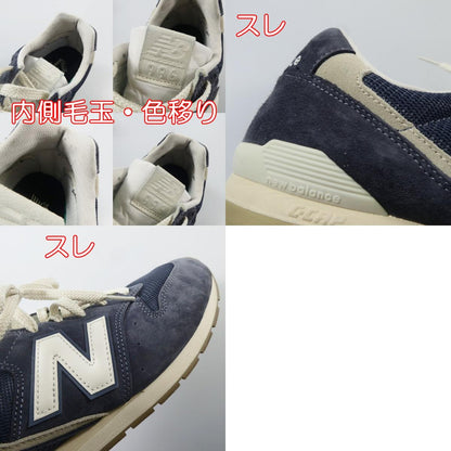 【中古】NEW BALANCE | ニューバランス スニーカー CM996UP2 ネイビー 27cm