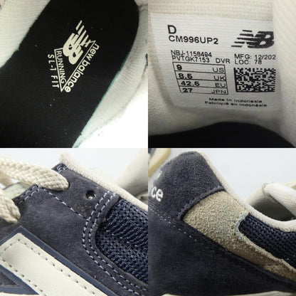 【中古】NEW BALANCE | ニューバランス スニーカー CM996UP2 ネイビー 27cm