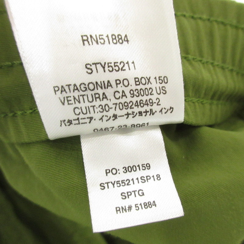 【中古】patagonia | パタゴニア BAGGIES PANTS パンツ 55211 グリーン サイズ：S