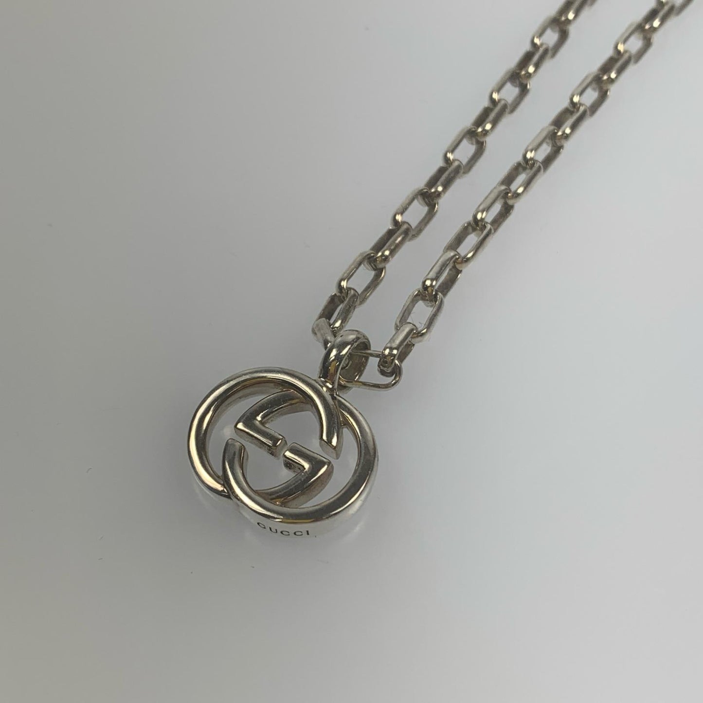 【中古】GUCCI | グッチ ダブルG ネックレス 295710