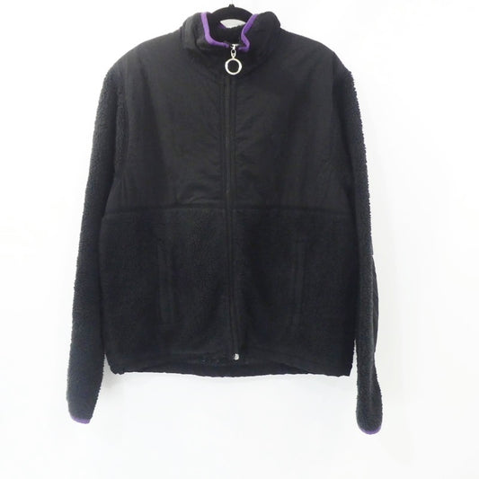 【中古】AMI | アミ Ami de Coeur Sherpa Zipped Jacket その他アウター HJK007.761 ブラック サイズ：M