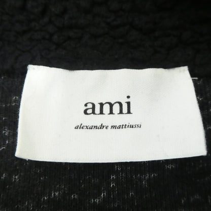 【中古】AMI | アミ Ami de Coeur Sherpa Zipped Jacket その他アウター HJK007.761 ブラック サイズ：M