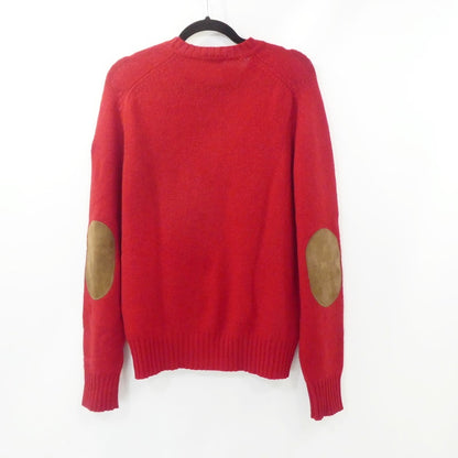 【中古】MONCLER | モンクレール MAGLIONE TRICOT GIROCOLLO セーター レッド サイズ：L