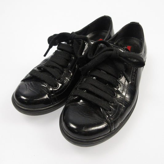 【中古】PRADA | プラダ スニーカー 3E 5534 ブラック 22.5cm