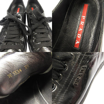 【中古】PRADA | プラダ スニーカー 3E 5534 ブラック 22.5cm