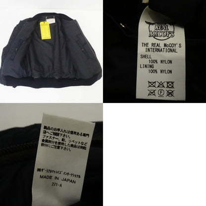 【中古】The REAL McCOY'S | ザリアルマッコイズ TYPE B-15C ミリタリージャケット MJ22105 ネイビー サイズ：38