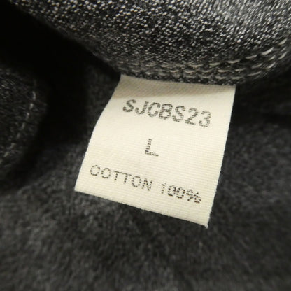 【中古】SAMURAI JEANS | サムライジーンズ 撚り杢セルビッチシャンブレーシャツ 長袖シャツ SJCBS23 グレー サイズ：L