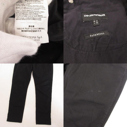 【中古】Emporio Armani | エンポリオ・アルマーニ J06コンフォートストレッチギャバジン パンツ 8N1J06 1GN0Z ブラック サイズ：31