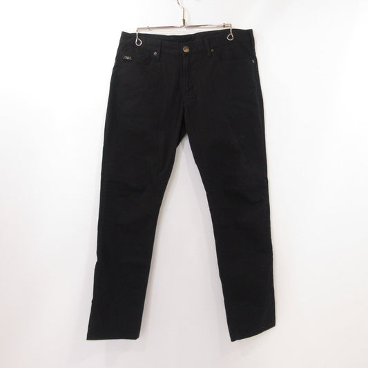 【中古】Emporio Armani | エンポリオ・アルマーニ J06コンフォートストレッチギャバジン パンツ 8N1J06 1GN0Z ブラック サイズ：31