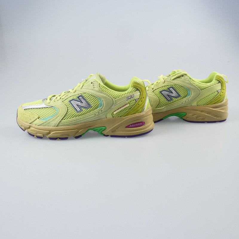 【中古】NEW BALANCE | ニューバランス スニーカー MR530PR ライトグリーン 26.5cm