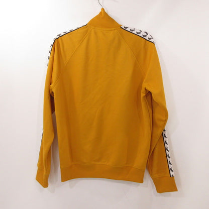 【中古】FRED PERRY | フレッドペリー LAUREL WREATH TAPED TRACK JACKET ジャージ J6231 イエロー サイズ：S
