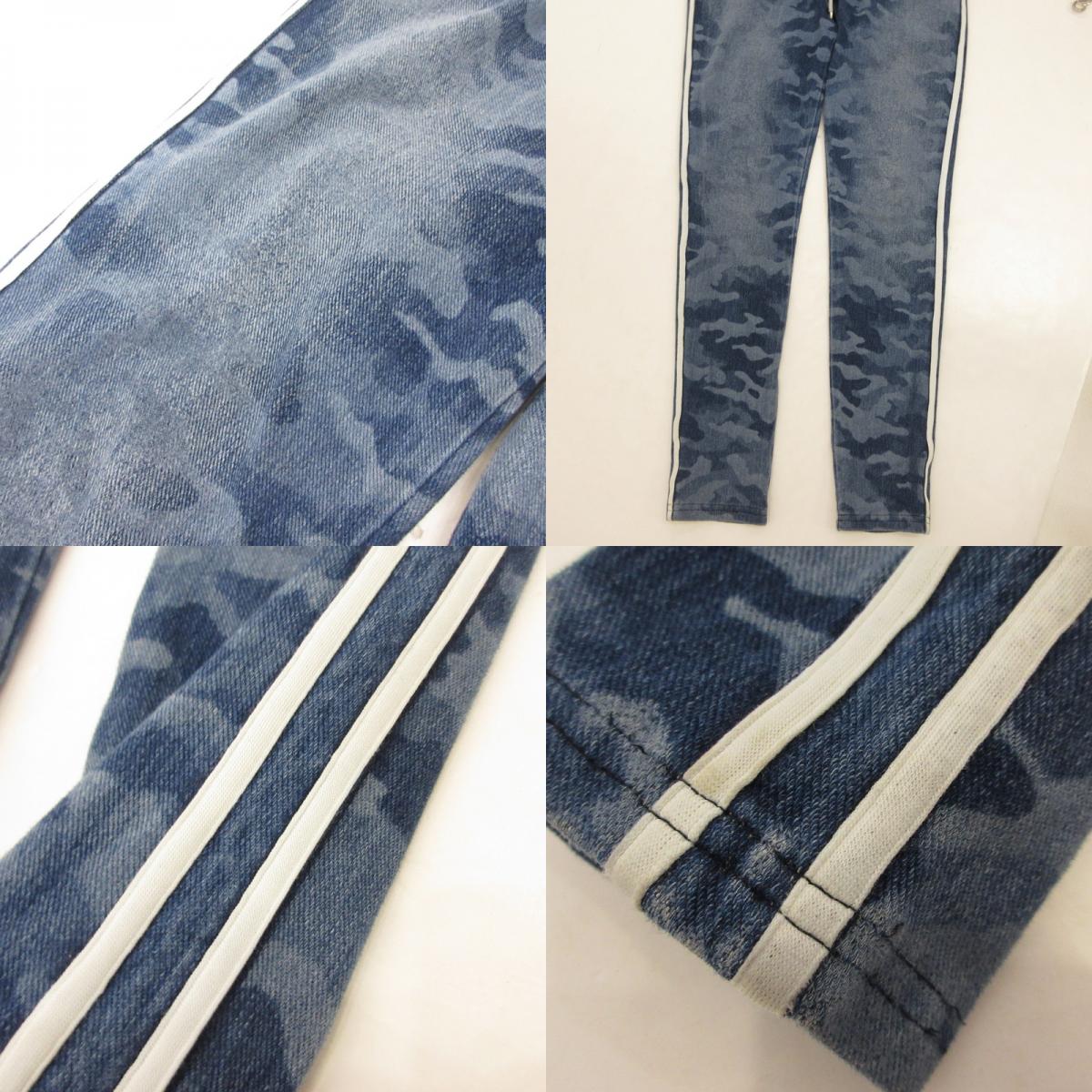 【中古】RESOUND CLOTHING | リサウンドクロージング DENIM JERSEY LINE PT DIND パンツ RC20-ST-008D ブルー サイズ：1【姫路東店】