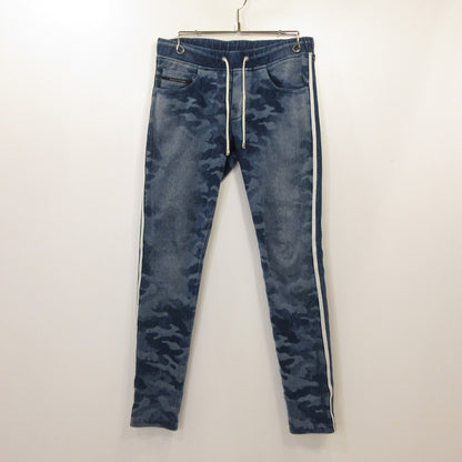 【中古】RESOUND CLOTHING | リサウンドクロージング DENIM JERSEY LINE PT DIND パンツ RC20-ST-008D ブルー サイズ：1【姫路東店】