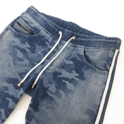 【中古】RESOUND CLOTHING | リサウンドクロージング DENIM JERSEY LINE PT DIND パンツ RC20-ST-008D ブルー サイズ：1【姫路東店】
