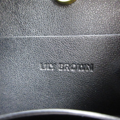 【中古】Lily Brown | リリーブラウン ワンショルダートート トートバッグ LWGB221316 ブラック