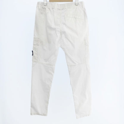 【中古】STONE ISLAND | ストーンアイランド カーゴパンツ 801530410 サイズ:W:29 2024S/S 国内正規品 ホワイト