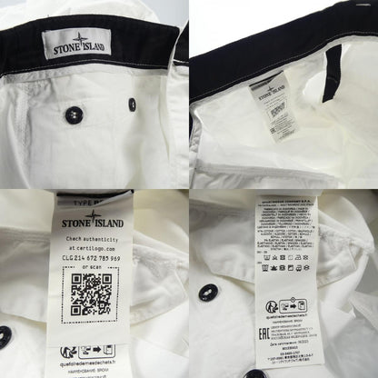 【中古】STONE ISLAND | ストーンアイランド カーゴパンツ 801530410 サイズ:W:29 2024S/S 国内正規品 ホワイト