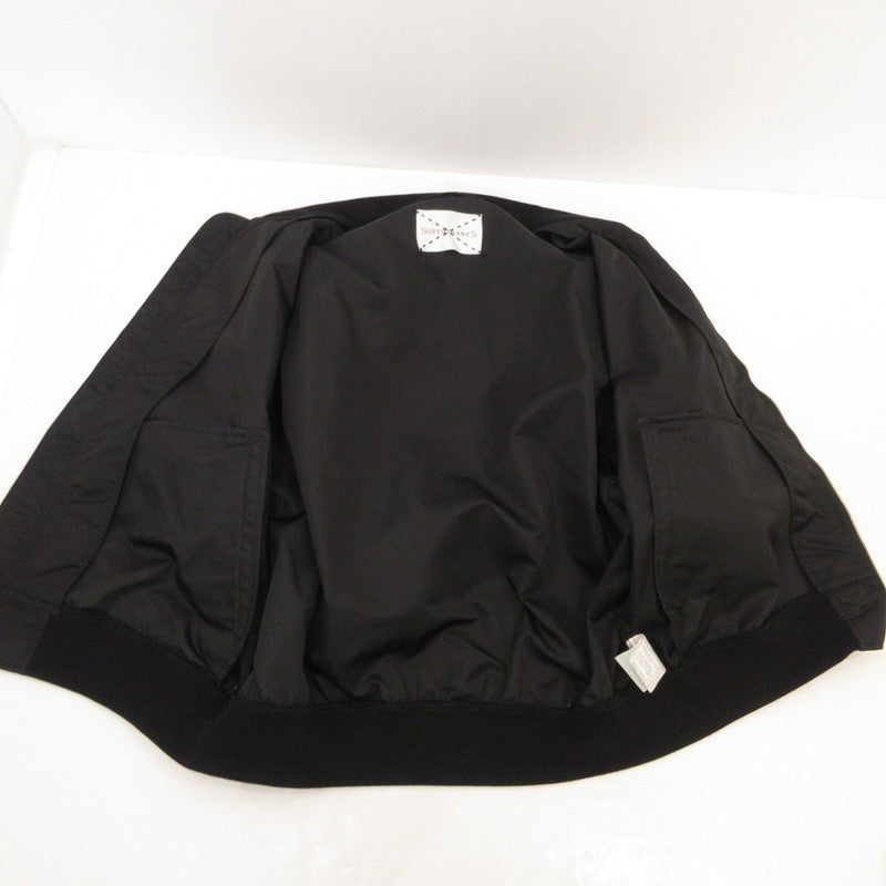 【中古】SUPER THANKS | スーパーサンクス MA-1 TYPE BIC JACKET ミリタリージャケット ST223JK003 ブラック サイズ：M