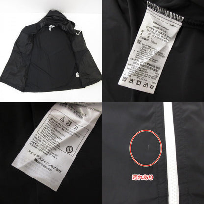 【中古】adidas Originals | アディダスオリジナルス CLASSICS WINDBREAKER ナイロンジャケット HS2066 ブラック サイズ：L