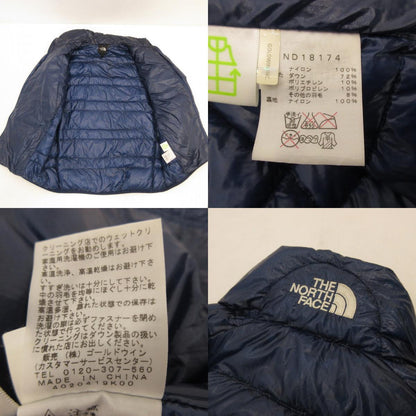 【中古】THE NORTH FACE | ザ・ノースフェイス LIGHT HEAT JACKET ダウンジャケット ND18174 ネイビー サイズ：S