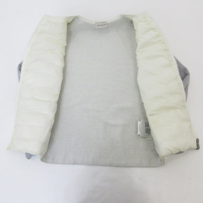 【中古】MONCLER | モンクレール MAGLIA CARDIGAN ダウンジャケット B20938495800 ホワイト