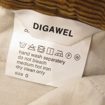 【中古】DIGAWEL | ディガウェル ワイドコーデュロイパンツ パンツ ブラウン