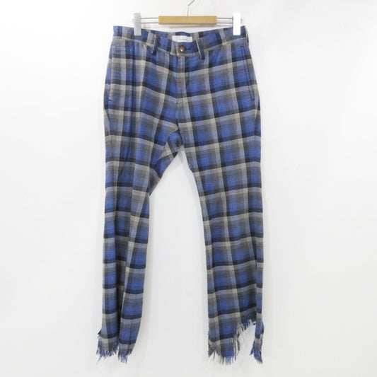 【中古】FACETASM | ファセッタズム FRINGE PANTS パンツ CHG-PT-M07 ブルー サイズ：3