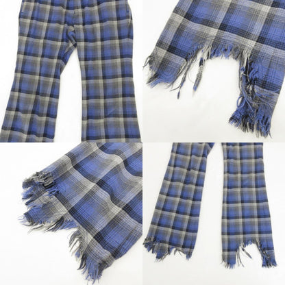【中古】FACETASM | ファセッタズム FRINGE PANTS パンツ CHG-PT-M07 ブルー サイズ：3