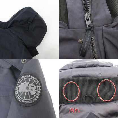 【中古】CANADA GOOSE | カナダグース MAITLAND PARKA BLACK LABEL ダウンジャケット 4500MB ネイビー サイズ：XS
