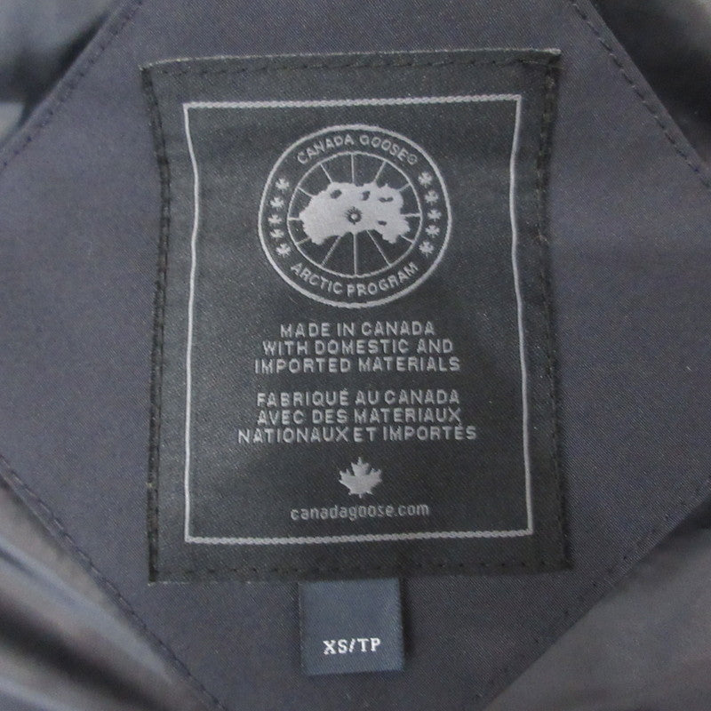 【中古】CANADA GOOSE | カナダグース MAITLAND PARKA BLACK LABEL ダウンジャケット 4500MB ネイビー サイズ：XS