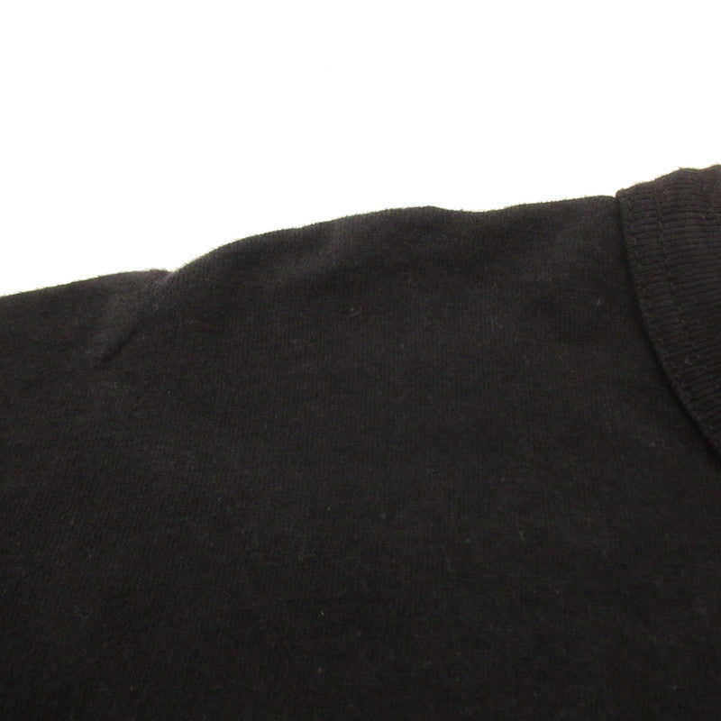 PLAY COMME des GARCONS | PLAY COMME des GARCONS TWO HEARTS TEE Short-sleeved T-shirt AZ-T194 Black Size: L