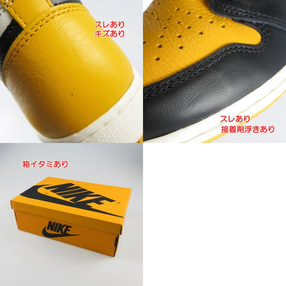 【中古】NIKE | ナイキ Air Jordan 1 Retro High OG 'Taxi' スニーカー 555088-711 イエロー 29cm