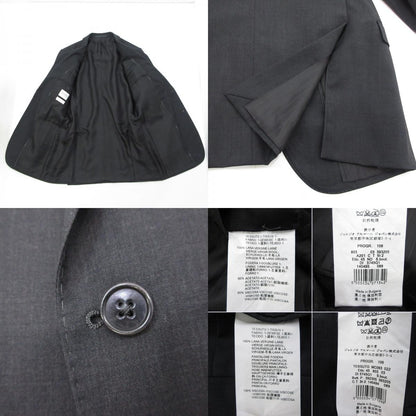 【中古】ARMANI COLLEZIONI | アルマーニコレッツォーニ METROPOLITAN セットアップ グレー サイズ：46