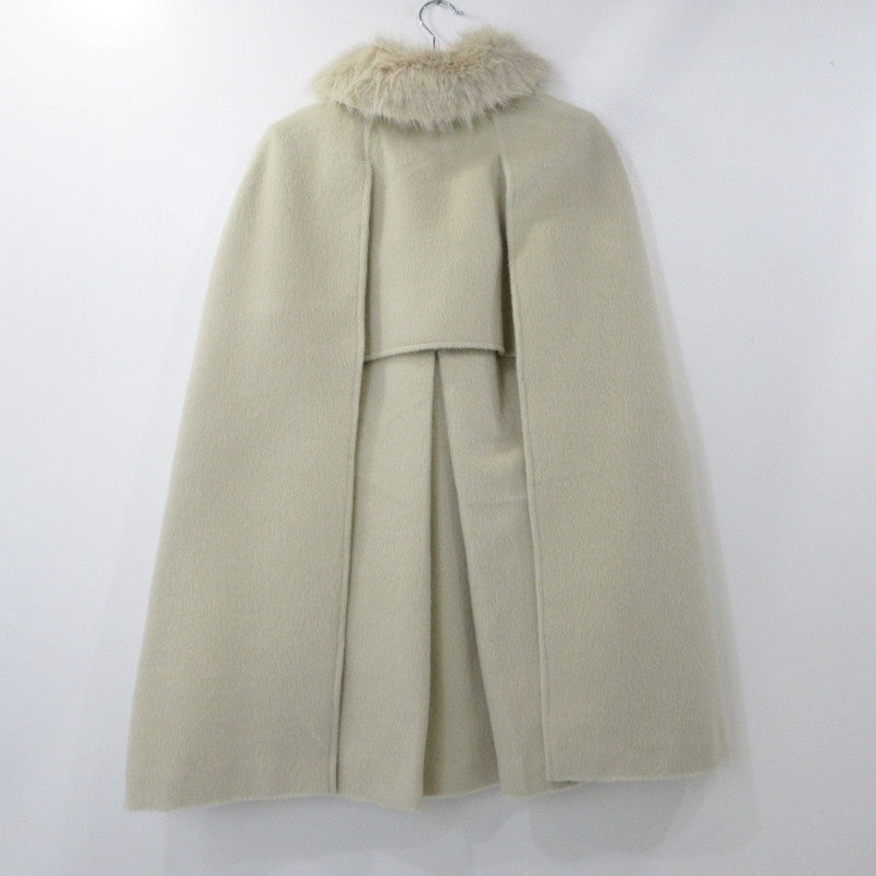 【中古】eimy istoire | エイミーイストワール ダッフルマントコート ダッフルコート 1123500150-0 2023A/W ベージュ