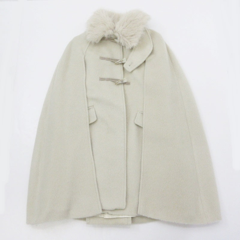 【中古】eimy istoire | エイミーイストワール ダッフルマントコート ダッフルコート 1123500150-0 2023A/W ベージュ