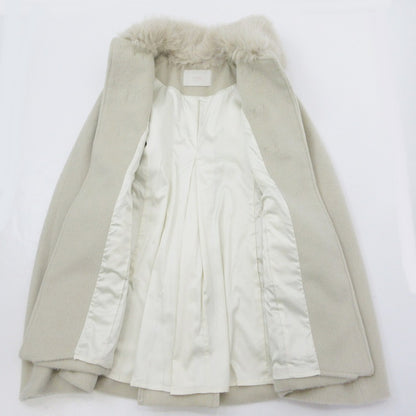【中古】eimy istoire | エイミーイストワール ダッフルマントコート ダッフルコート 1123500150-0 2023A/W ベージュ