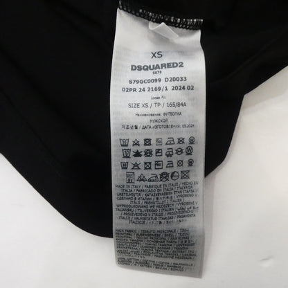 【中古】DSQUARED2 | ディースクエアード ICON NEW GENERATION 長袖Ｔシャツ S79GC0099 ブラック サイズ：XS