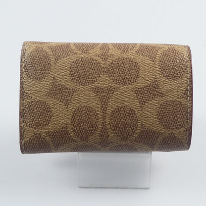 【中古】COACH | コーチ ミニトライフォールドウォレット 三つ折り財布 CM438